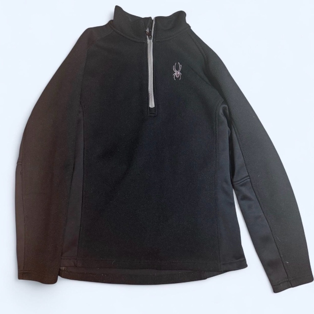 SPYDER Black Men’s Outbound Quarter Zip